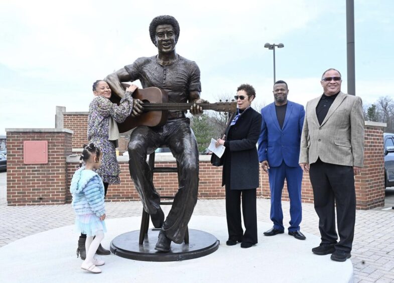Bill Withers Statue Beckley West Virginia